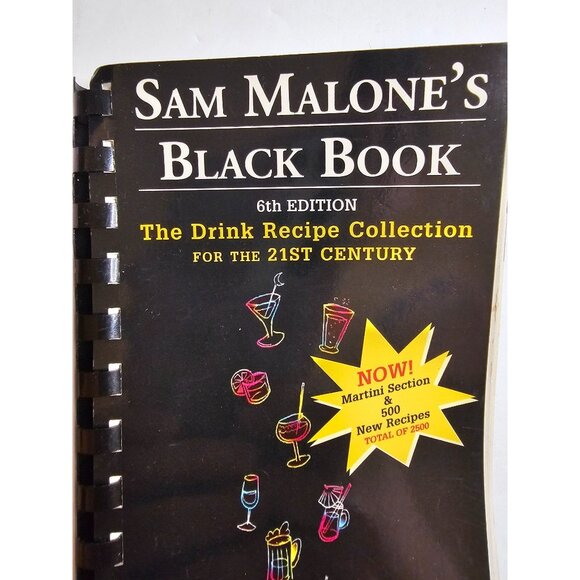 Sam Malone's Black Book 6th Edition Drink Recipe Collection For The 21st Century - Picture 4 of 7